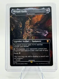 Morgul-Knife - Shadowspear Near Mint LTC 353 Lord of the Rings MTG - Image 2