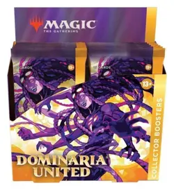 Magic the Gathering MTG - Dominaria United - Collector Booster Box - Image 1
