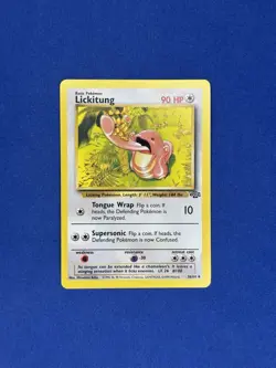 NM/LP LICKITUNG UNLIMITED - 38/64 WotC Pokemon TCG Jungle Set - Image 1
