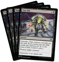 x4 Vote Out - 0126 - Edge of Eternities - MTG - NM Ships Now - Image 1
