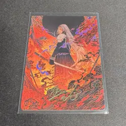 Nibelheim Aflame Art Series Card Gold Signature Stamped Final Fantasy MTG 35/53 - Image 1