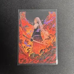 Nibelheim Aflame Art Series Card Gold Signature Stamped Final Fantasy MTG 35/53 - Image 2