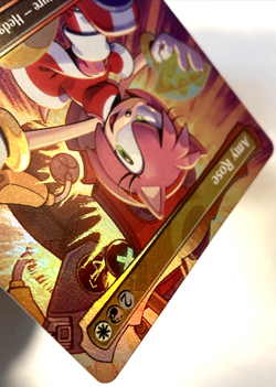 MTG Amy Rose (Rainbow Foil) Secret Lair x Sonic 2083 NM - Image 4