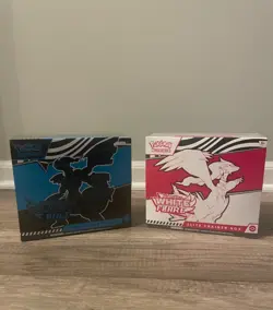 Pokemon Black Bolt and White Flare Elite Trainer Box ETB Set of 2 - Image 1