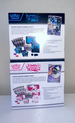 Pokemon Black Bolt and White Flare Elite Trainer Box ETB Set of 2 - Image 3