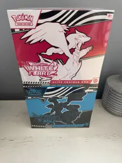 Pokemon Black Bolt and White Flare Elite Trainer Box ETB Set of 2 - Image 1