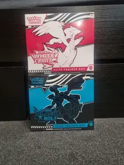 Pokemon Black Bolt and White Flare Elite Trainer Box ETB Set of 2 - Image 1