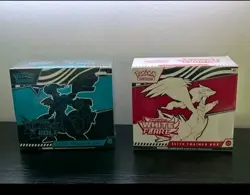 Pokemon Black Bolt and White Flare Elite Trainer Box ETB Set of 2 - Image 1
