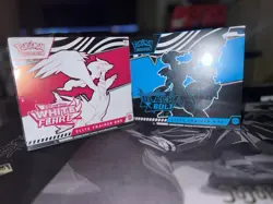 Pokemon Black Bolt and White Flare Elite Trainer Box ETB Set of 2 - Image 1