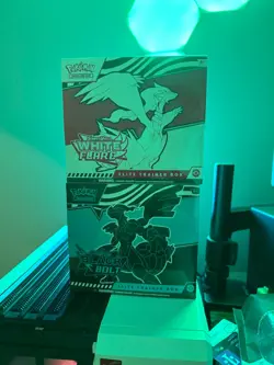 Pokemon Black Bolt and White Flare Elite Trainer Box ETB Set of 2 - Image 1
