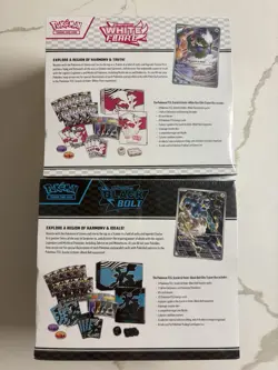 Pokemon Black Bolt and White Flare Elite Trainer Box ETB Set of 2 - Image 2