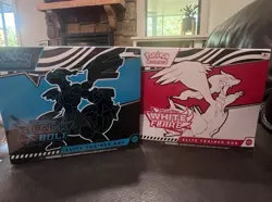 Pokemon Black Bolt and White Flare Elite Trainer Box ETB Set of 2 - Image 1