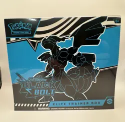 Pokemon Black Bolt and White Flare Elite Trainer Box ETB Set of 2 - Image 1