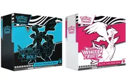 Pokemon Black Bolt and White Flare Elite Trainer Box ETB Set of 2 - Image 1