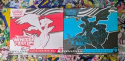 Pokemon Black Bolt and White Flare Elite Trainer Box ETB Set of 2 - Image 1