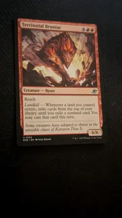Territorial Bruntar - 0165 - Edge of Eternities - MTG - NM - Image 1