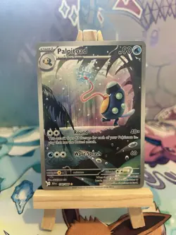POKEMON - Palpitoad - 104/086 - ILLUSTRATION RARE - S&V BLACK BOLT - BRAND NEW - Image 1