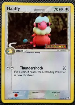 Pokemon Flaaffy 30/101 Ex Dragon Frontiers Reverse Holo Stamped (Delta Species) - Image 1