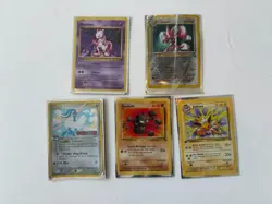 Pokemon Cards Lot of 5 (old) - Image 1