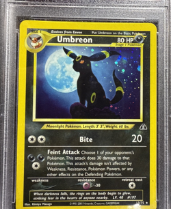 2001 POKEMON NEO DISCOVERY #13 UMBREON-HOLO PSA 8 - Image 2
