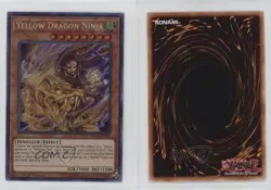 Yellow Dragon Ninja 1st Ed. YuGiOh Shadows in Valhalla #SHVA-EN013 6n8 - Image 3