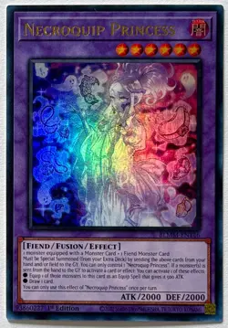 Necroquip Princess - Yugioh BLMM-EN146 - 1st Edition - ULTRA RARE - Image 1
