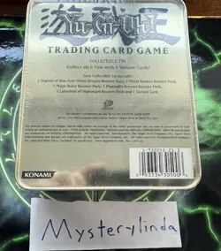 Yugioh 2003 Buster Blader BPT Booster Pack Collector's Tin Factory Sealed - Image 3