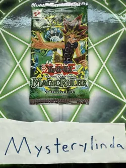 Yugioh Magic Ruler Booster Pack Unlimited Factory Sealed Square Logo - Image 1