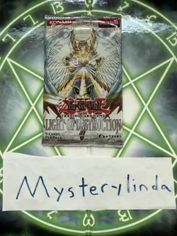 Yugioh Light of Destruction Booster Pack Unlimited Factory Sealed Original Print - Image 1