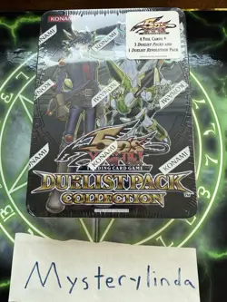 Yugioh 2011 5ds Duelist Pack Collection Tin Black Factory Sealed - Image 1