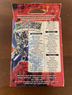 YUGIOH! Starter Deck Yugi Reloaded 2014 ULTIMATE RARE DARK MAGICIAN - Image 2