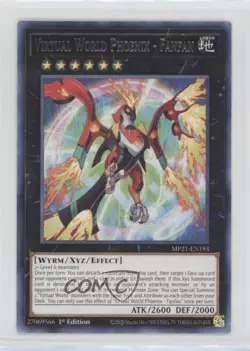 Virtual World Phoenix - Fanfan 1st Ed. YuGiOh Tin of Ancient Battles ll2 - Image 1