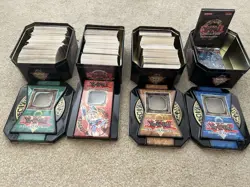 🔥🐐INSANE VINTAGE YUGIOH COLLECTION🐐🔥 Tins Filled With Hundreds Of Cards 🤯🤩 - Image 3