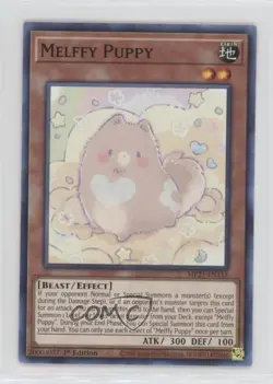 Melffy Puppy 1st Ed. YuGiOh Tin of Ancient Battles #MP21-EN115 0y59 - Image 1