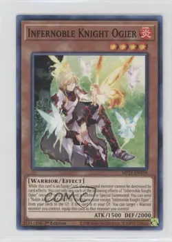 Infernoble Knight Ogier 1st Ed. YuGiOh Tin of Ancient Battles #MP21-EN109 ll2 - Image 1