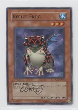 Beelze Frog 1st Ed. YuGiOh Shadow of Infinity #SOI-EN026 2006 0t4d - Image 1