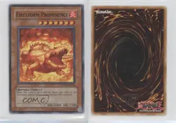 Firestorm Prominence Unlimited YuGiOh Strike of the Neos #STON-EN026 2007 0t4d - Image 3