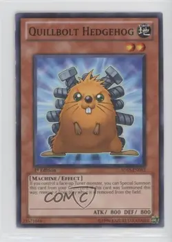 Quillbolt Hedgehog 1st Ed. YuGiOh 5D's Duelist Toolbox Starter Deck 2010 0t4d - Image 1