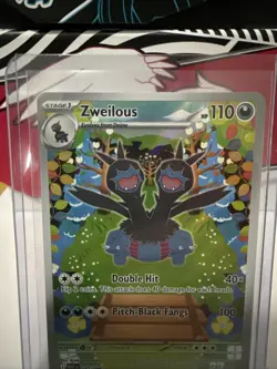 POKEMON - ZWEILOUS - 147/086 - ILLUSTRATION RARE - S&V WHITE FLARE - NM - Image 2