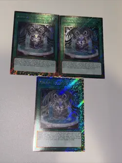 3x Runick Fountain 1st Edition Platinum Secret Rare RA04-EN296 Yugioh Playset - Image 3