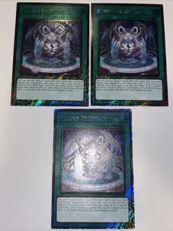 3x Runick Fountain 1st Edition Platinum Secret Rare RA04-EN296 Yugioh Playset - Image 1