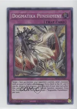 Dogmatika Punishment 1st Ed. YuGiOh Tin of Ancient Battles #MP21-EN147 7ba - Image 1