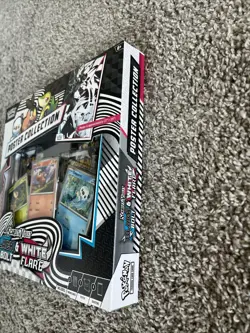 POKEMON SV10.5 BLACK BOLT WHITE FLARE POSTER COLLECTION BOX SEALED - Image 4