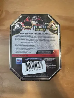 Paldean Fates Great Tusk Ex Tin - New & Sealed - Pokemon TCG - Image 2