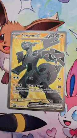 Zekrom ex 158/086 BLK EN: Pokemon TCG Black Bolt Holo (English) - NEAR MINT - Image 1