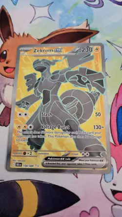 Zekrom ex 158/086 BLK EN: Pokemon TCG Black Bolt Holo (English) - NEAR MINT - Image 2