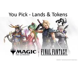 MAGIC THE GATHERING: FINAL FANTASY (FIN) - PICK YOUR LANDS/TOKENS (N/FOIL) - Image 1