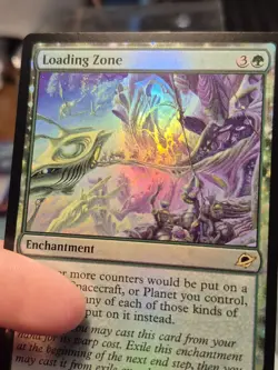 FOIL R 0196 Loading Zone Enchantment Edge of Eternities MTG Card EOE - Image 2