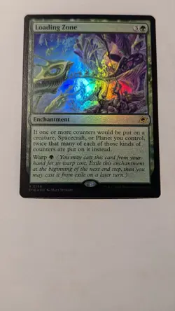 FOIL R 0196 Loading Zone Enchantment Edge of Eternities MTG Card EOE - Image 2