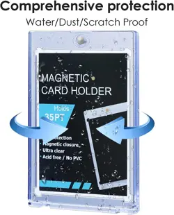 25 ct Magnetic Card Holder 35pt, case for Trading Clear - Image 3